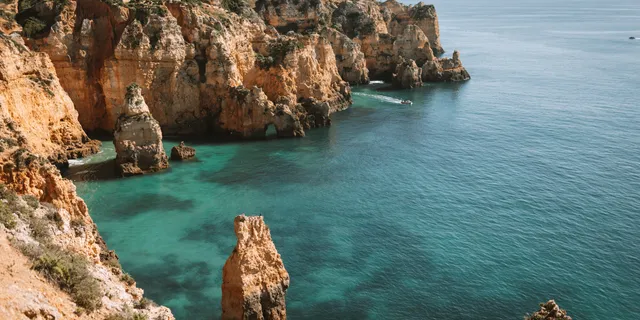 Landschaft an der Algarve