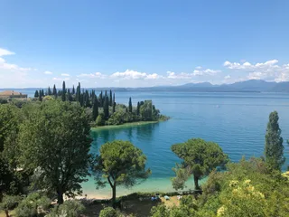 The Gardasse - olive trees and turquoise blue water
