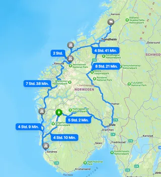 Route Norway