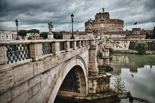 View of the sights in Rome