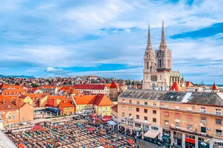 Kathedrale in Zagreb in Kroatien