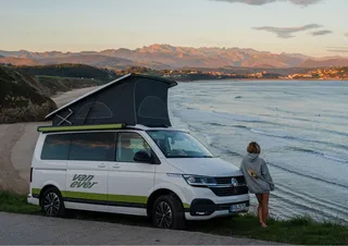 camper am strand portugal