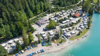 Camping at the lake