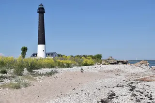A lighthouse on Saaremaa.