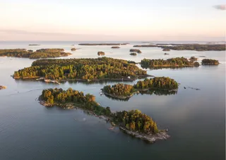 Bear islands in Sweden