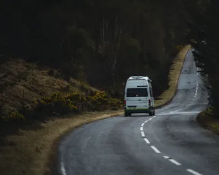 A road trip to Sweden: With the Grand California 600 on abandoned forest road