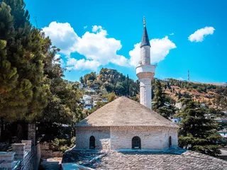 Mosque in Gjirokastra in Albania.